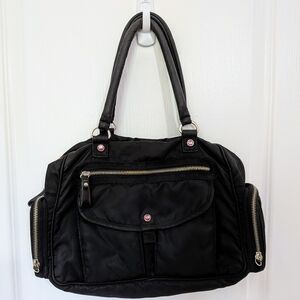 Sonia Rykiel Nylon Top Handle Handbag